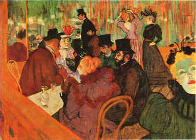  Henri  Toulouse-Lautrec Moulin Rouge